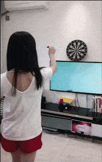 搞笑gif段子:女人啊女人,干得漂亮!_手机搜狐网