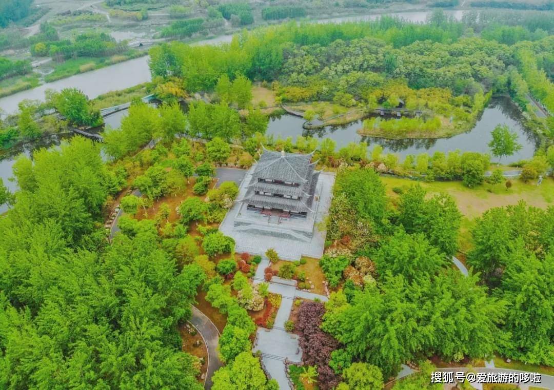 古淮河湿地公园 一座建立在城市中心的国家级湿地公园.