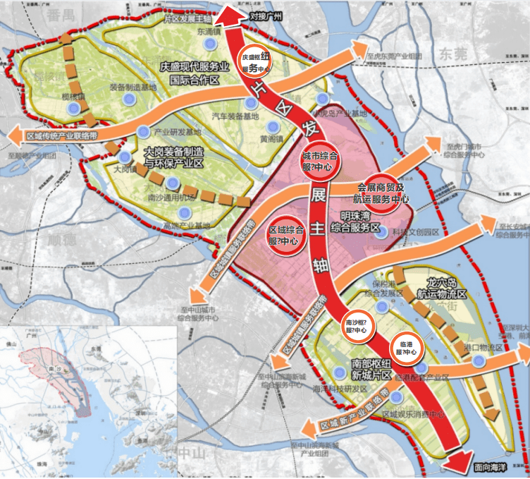 城鉴 读懂网红南沙自贸区规划,看清它的发展主力方向
