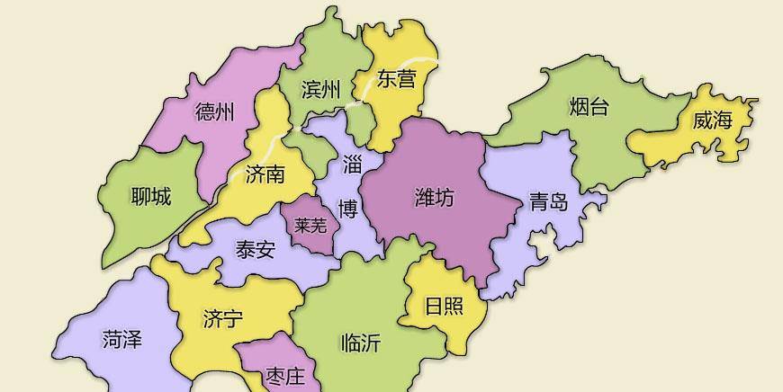 山东地图青岛到乐陵多少里路骑行