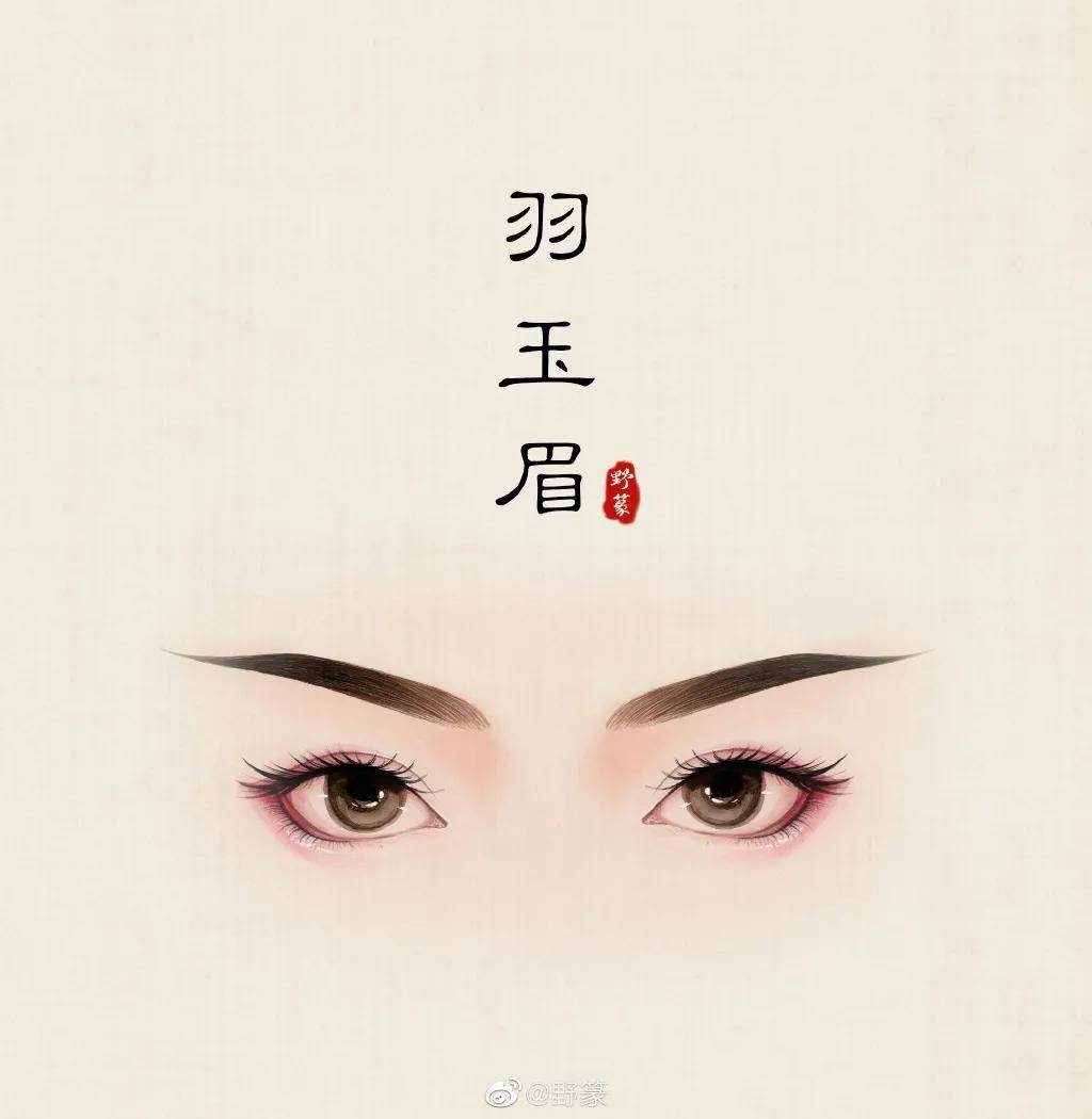 超好看古风眉形，有没有你喜欢的？