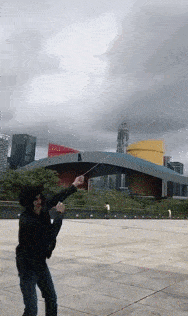 搞笑gif段子哎呀我去我起飞啦