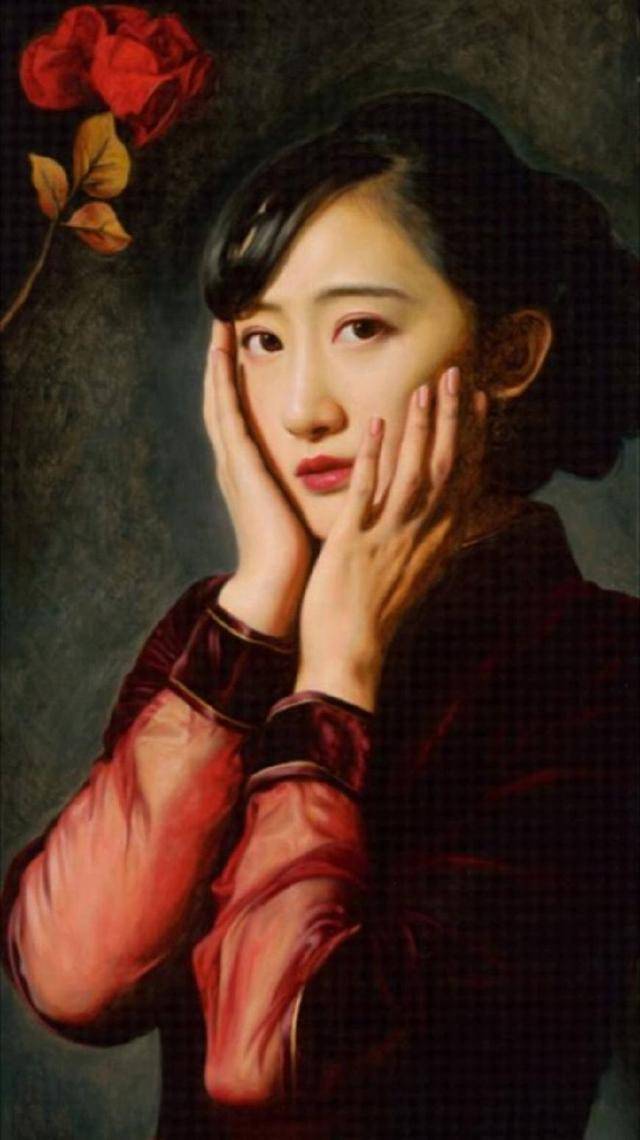 图片[7]-中国油画中的绝世美人-魔性次元