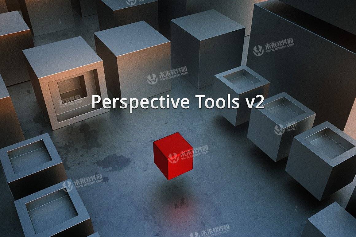 ps透视辅助扩展面板:perspective tools for mac
