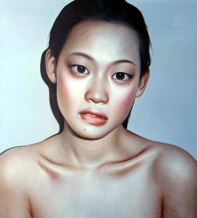 图片[6]-青年艺术家张向明油画中的北京女孩-魔性次元