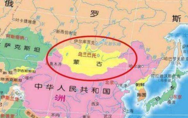 这是为什么呢? 地图 我们先说说蒙古国的成立经过.