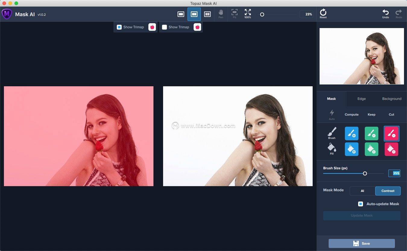 Topaz Mask AI for mac专业图片蒙版工具