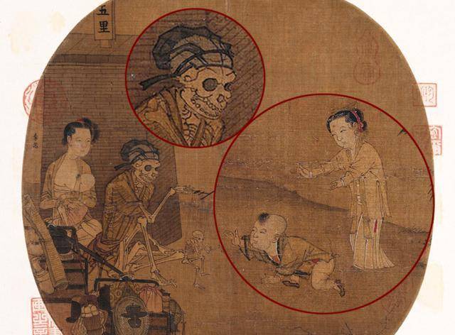 原创故宫里这幅"鬼画"800年来众说纷纭,放大了看,越看越可怕!