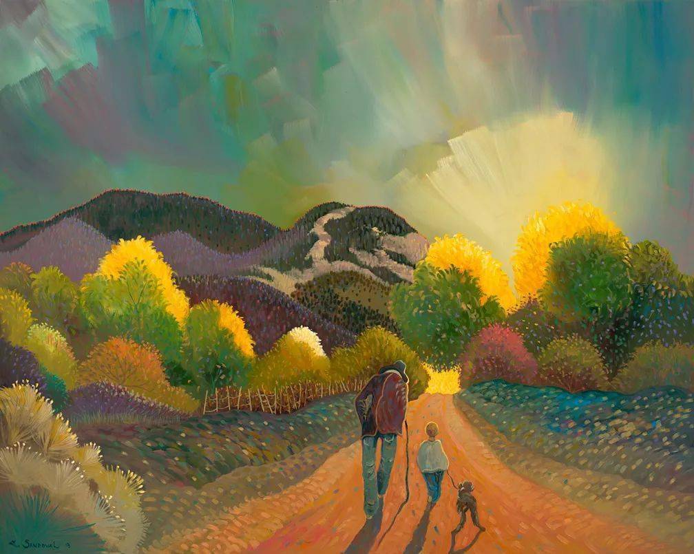 油彩画　湖畔 mqdefault.jpg