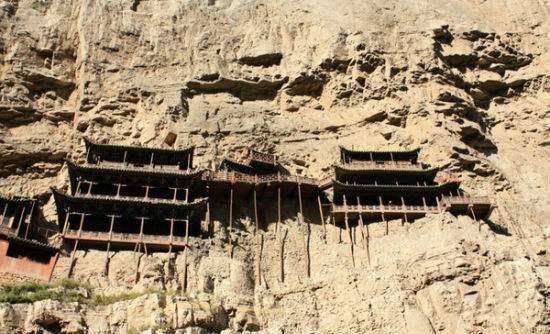 原创倒悬空寺,何马小说《藏地密码》中提及的一个巨大的建筑