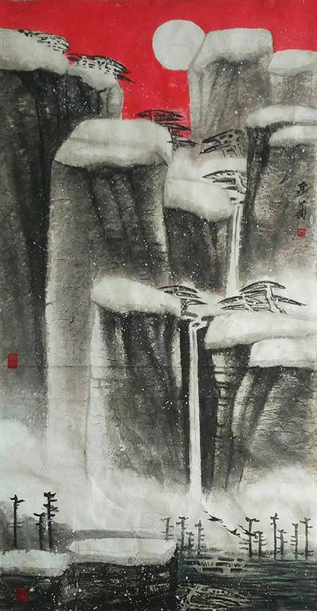 年度评选名家名作百杰画家袁连华