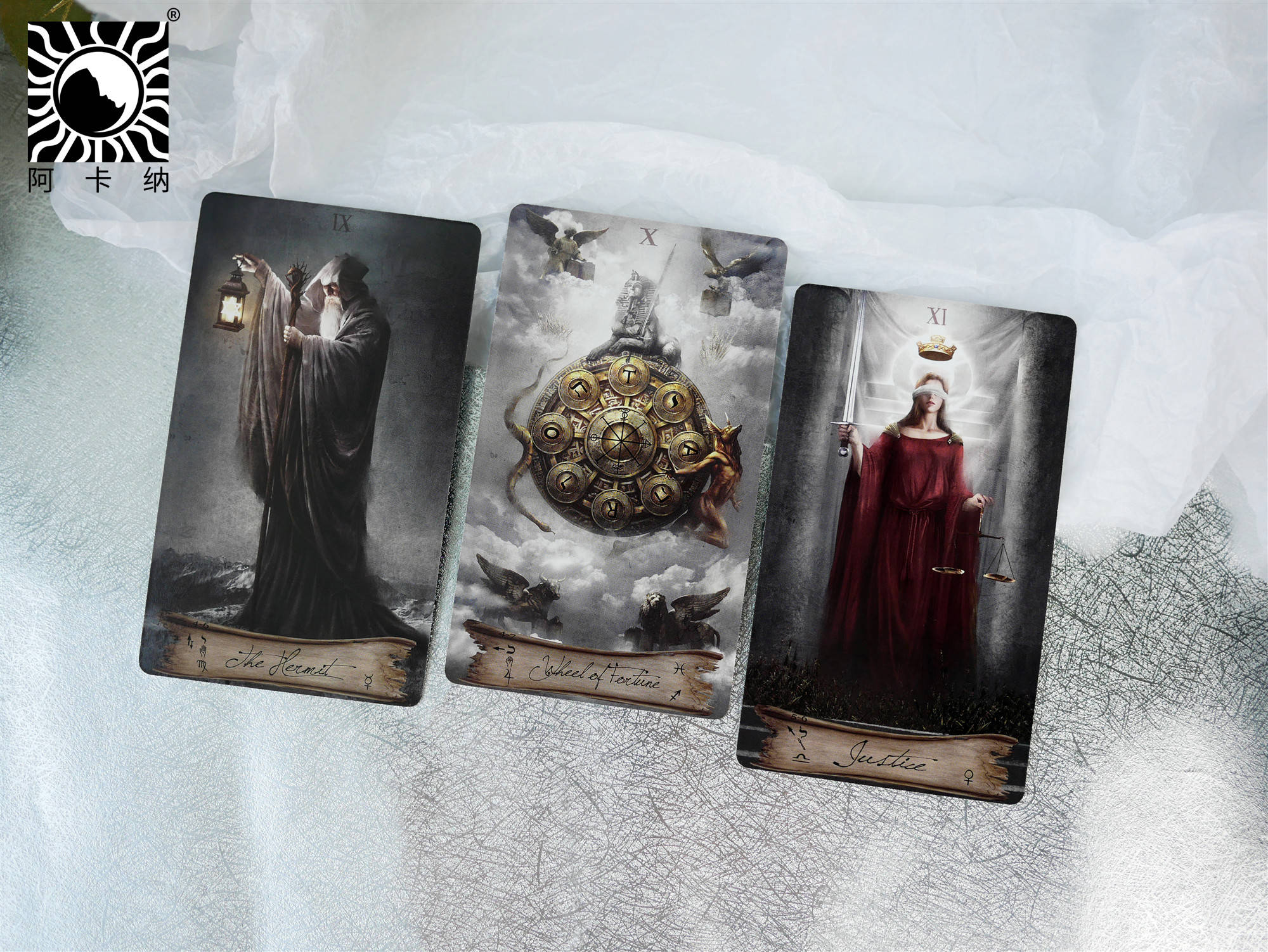 阿卡纳【美图】天地塔罗牌heaven amp earth tarot
