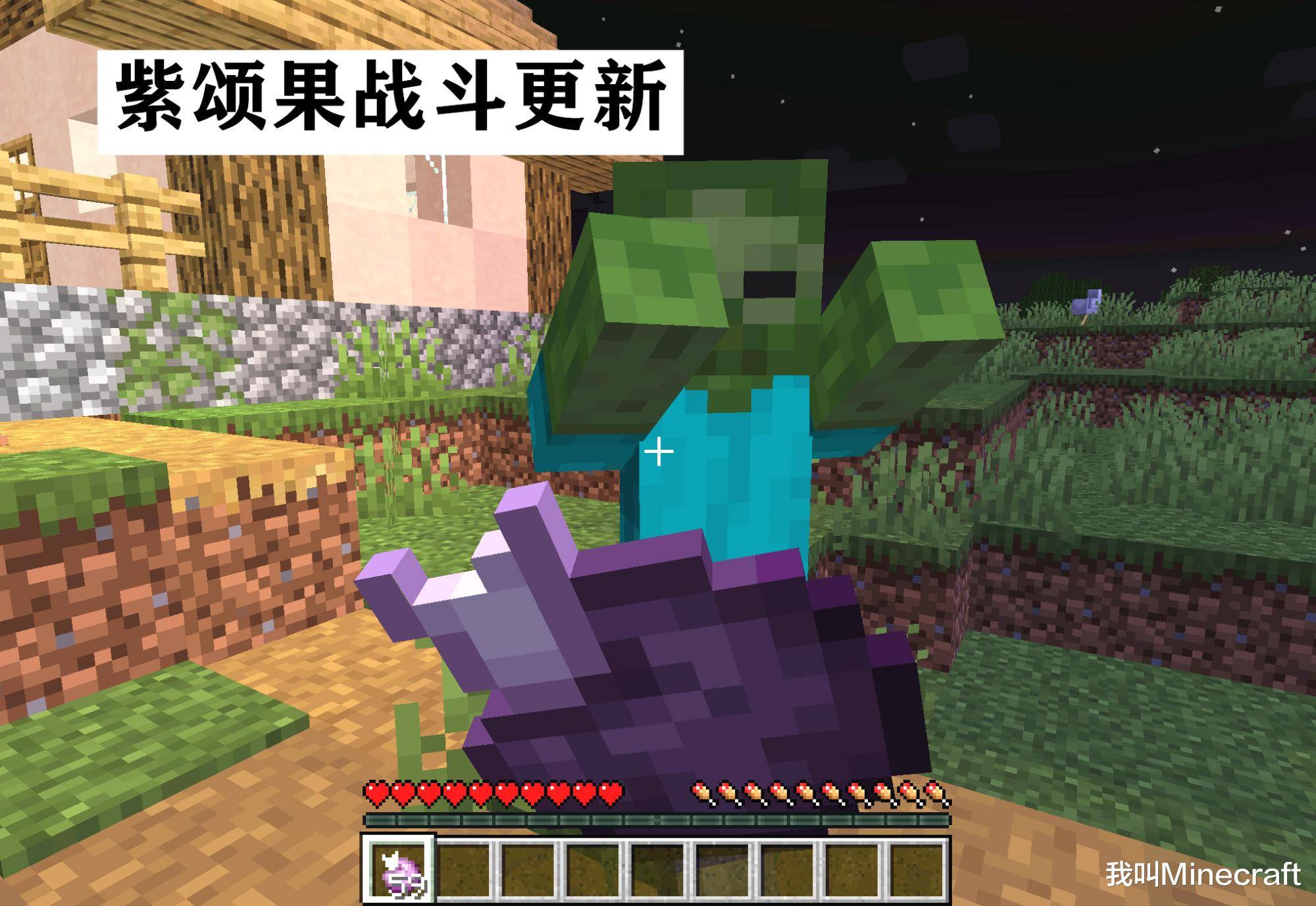 我的世界:关于紫颂果,不为人知的13件事!mc末地"歌莱果"之谜