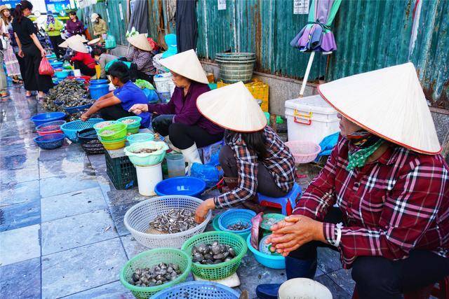 
越南的海鲜市场 为什么干活的都是女人？：博鱼手机版APP(图3)