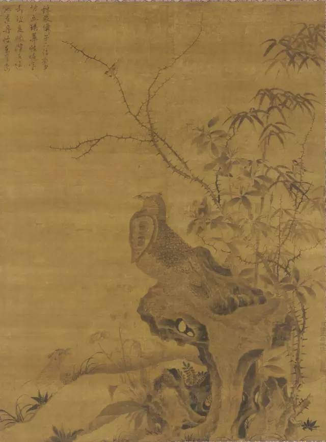 元代花鸟画家王渊作品欣赏