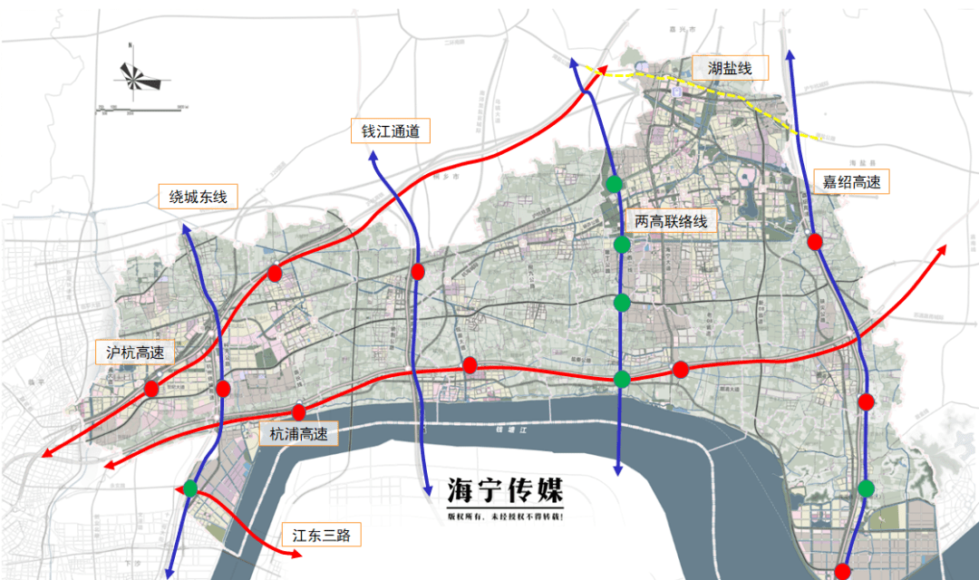 杭绍台高铁二期杭海城际铁路轨道交通体系涉及杭州的交通规划海宁市