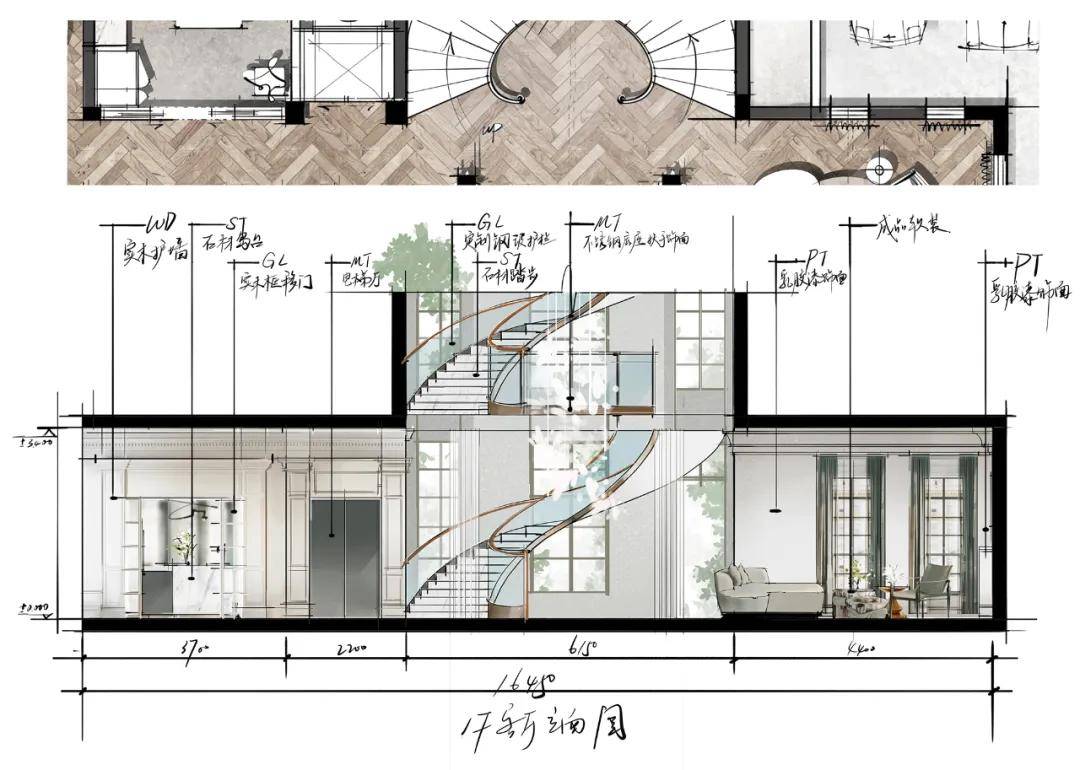 贵州十大居住空间设计师-设计师安启军分享ipad也是可以用来画手绘