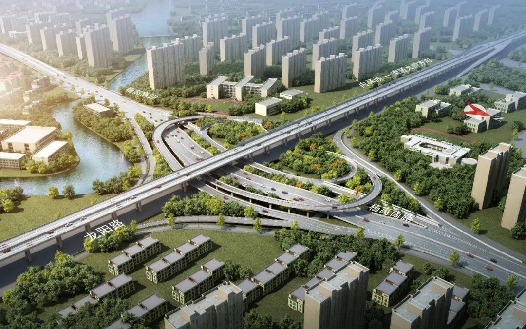 杨高路三个路段开工改建,计划2022年底竣工!