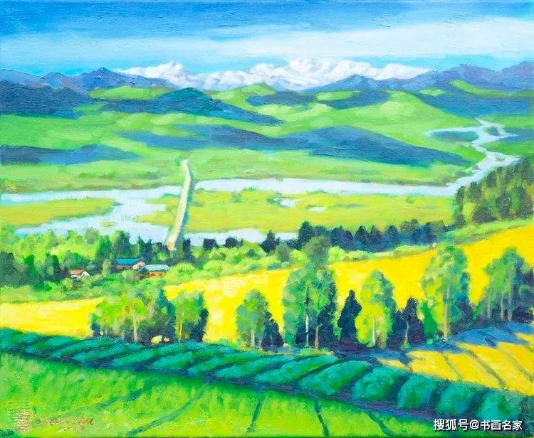 艺术中国双年展中国田园风景画派作品展