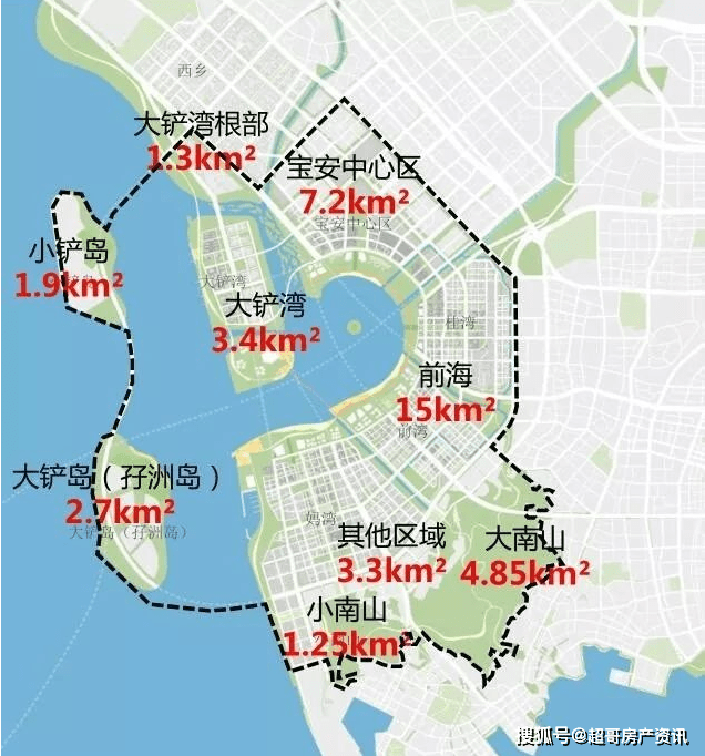 图4-前海区地图