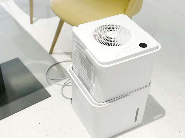 本人|家电要好用、更要美！美的小方物除湿机开箱记