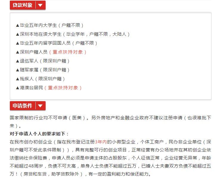 千亿app下载官网-
2021最新深圳创业贷款政策！免息？无息？贴息？？？(图2)