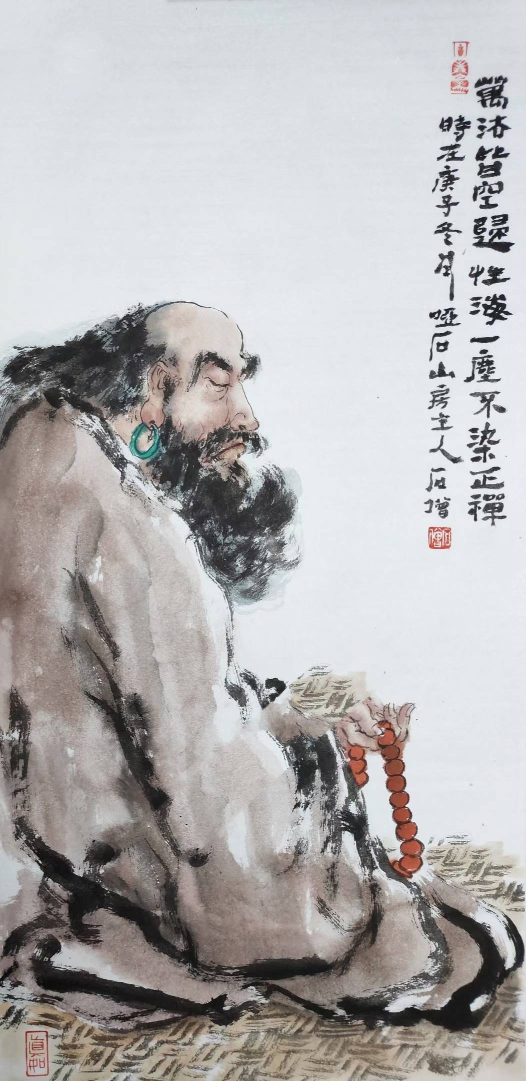 画家石僧作品欣赏_国画