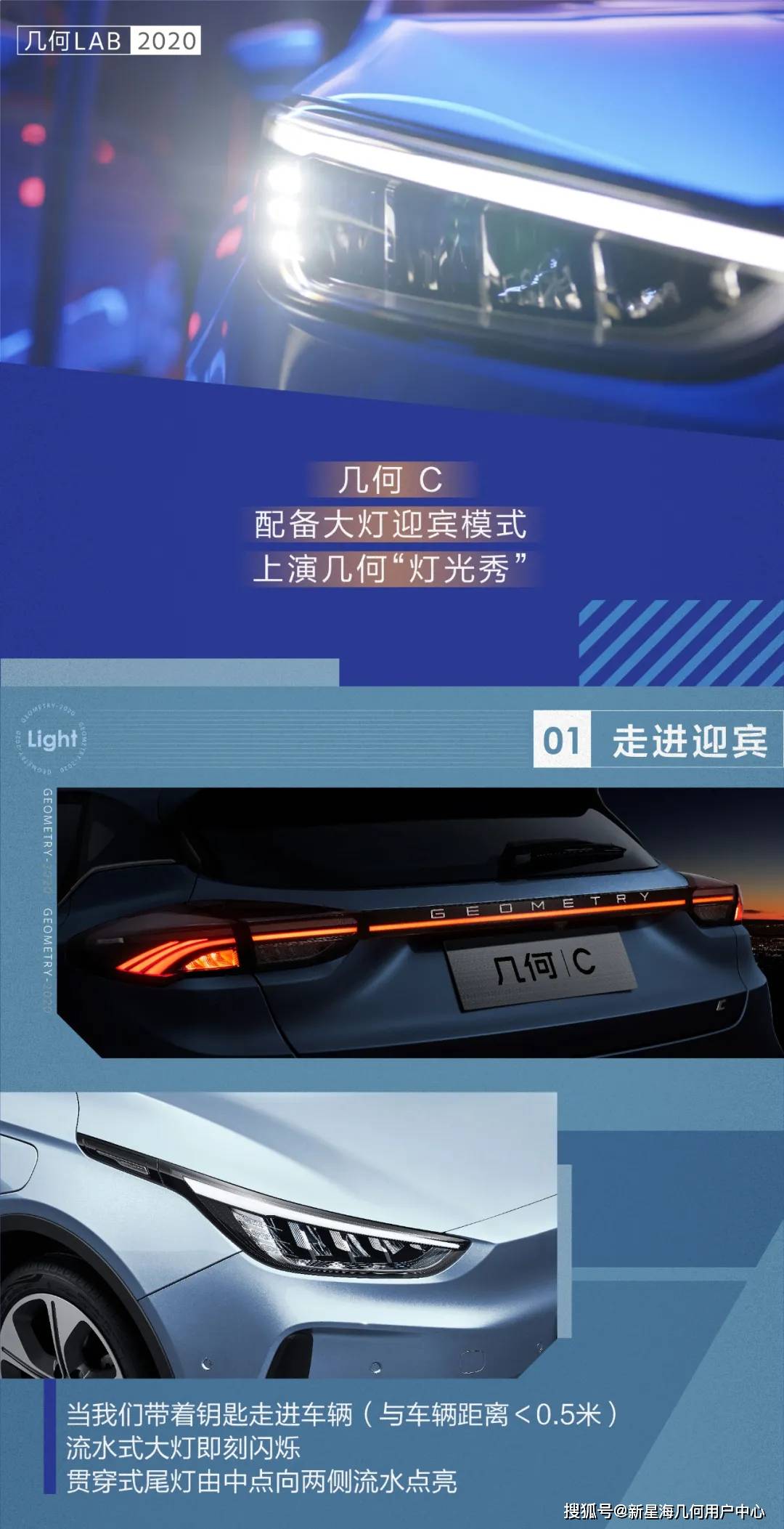 几何实验室|几何c的“迎宾灯展”