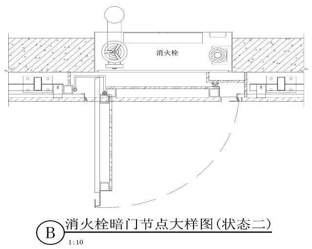 【1m 工艺】你为暗门焦虑时,别人设计的石材暗门已经是180°开启了