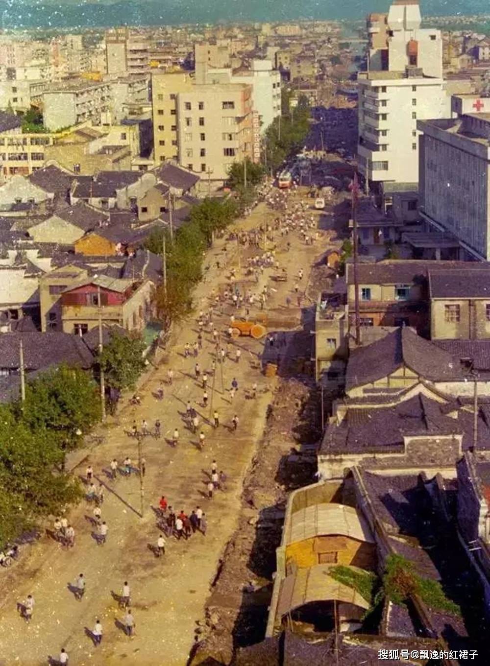 老照片:90年代的宁波,来看东门口,中山东路,东福园的的过往