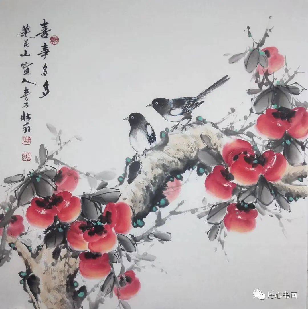 趣味生动,活灵活现|花鸟画家青石(吕壮丽)