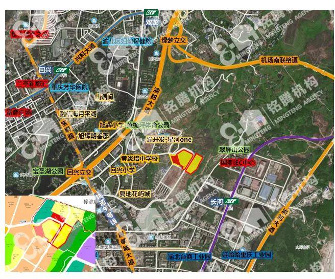 2021年重庆首场土拍,越秀以5.6亿竞得重庆市渝北区两路组团ga分区122.