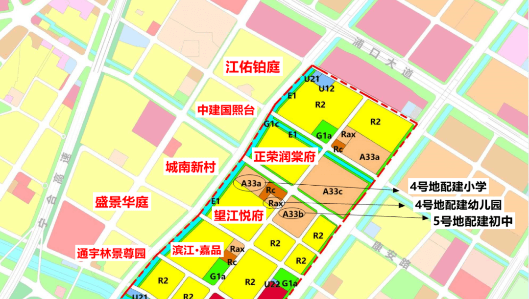 南京江北城南中心教育用地规划方案正式公布