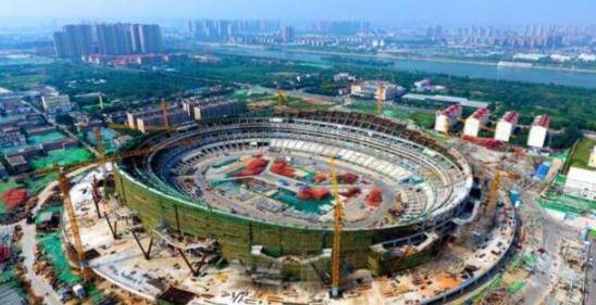 西安投资171亿，在建西安奥林匹克中心，预计今年完工