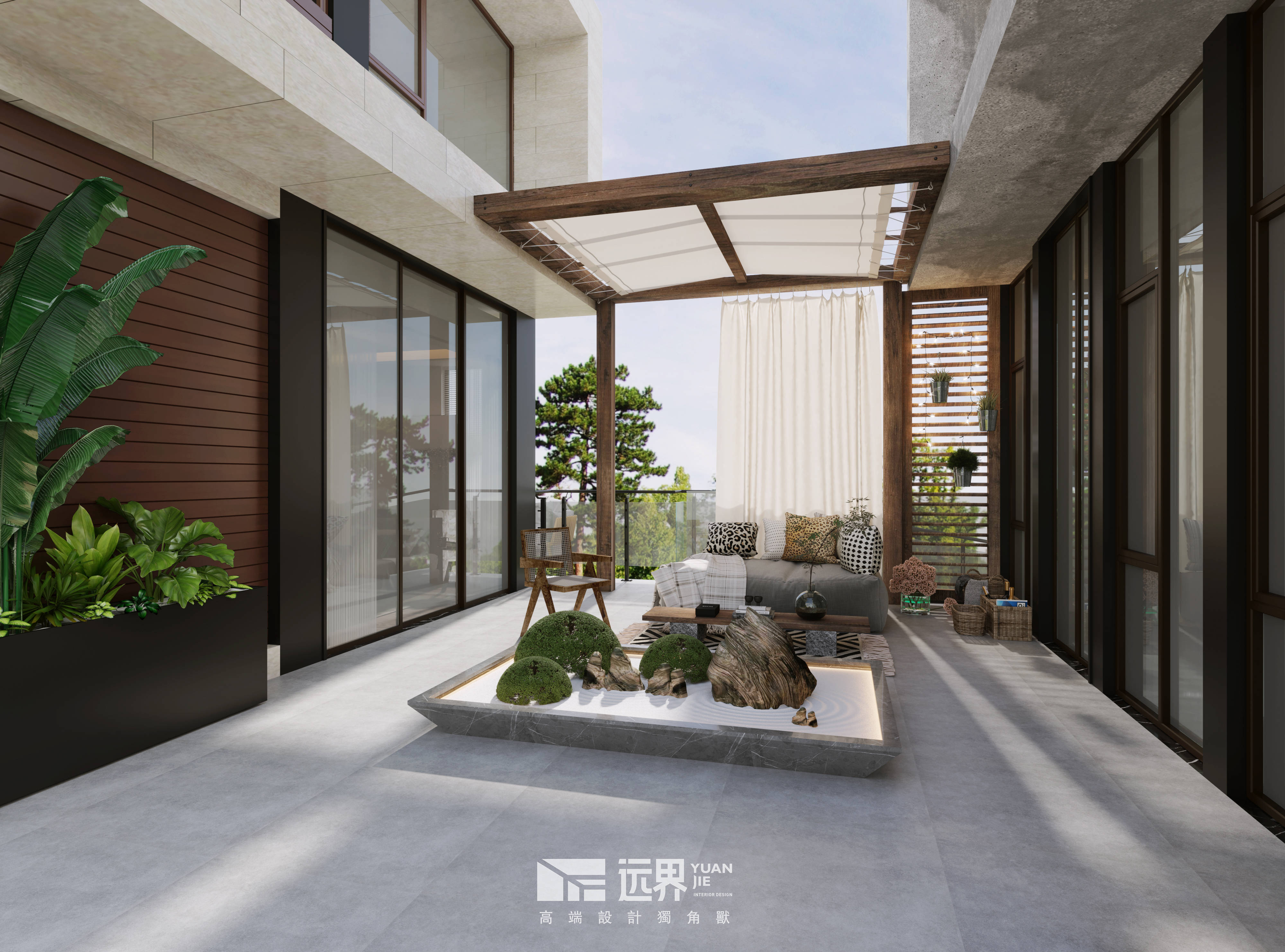 570㎡的侘寂风住宅,如何设计出人间烟火气的味道-搜狐大视野-搜狐新闻