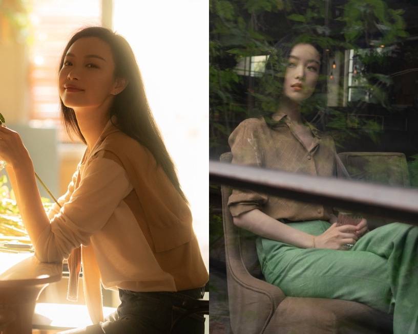 图片来源:微博@流金岁月 《流金岁月》倪妮,刘诗诗职场穿搭tips2:异