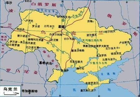 乌克兰和法国,谁是欧洲第二领土大国?_面积