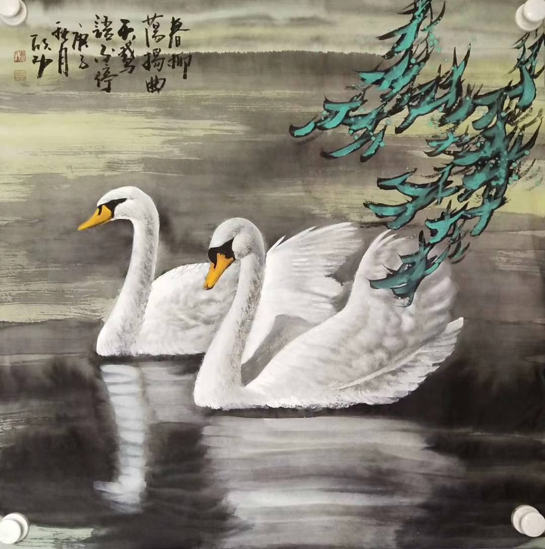 陈欣功老师国画作品欣赏