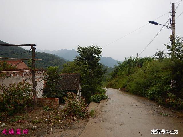 走遍蓝田,2018汤峪镇(老凹沟村)穿越旅行._塘子村