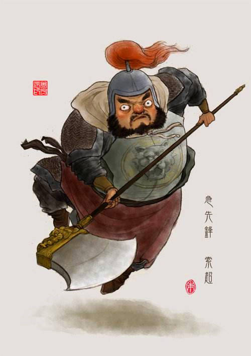 原创古代将军画像肚子那么大,他们真能在战场以一敌十?并非是想的那样
