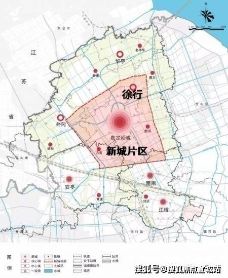 嘉定区2035规划中,徐行明确了在嘉定新城片区的行政地位.2.