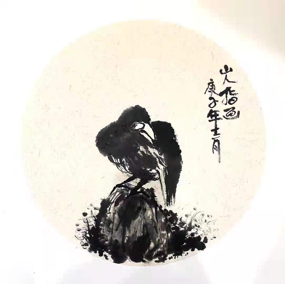 中国画坛从清代至当代著名的指墨画艺术大师