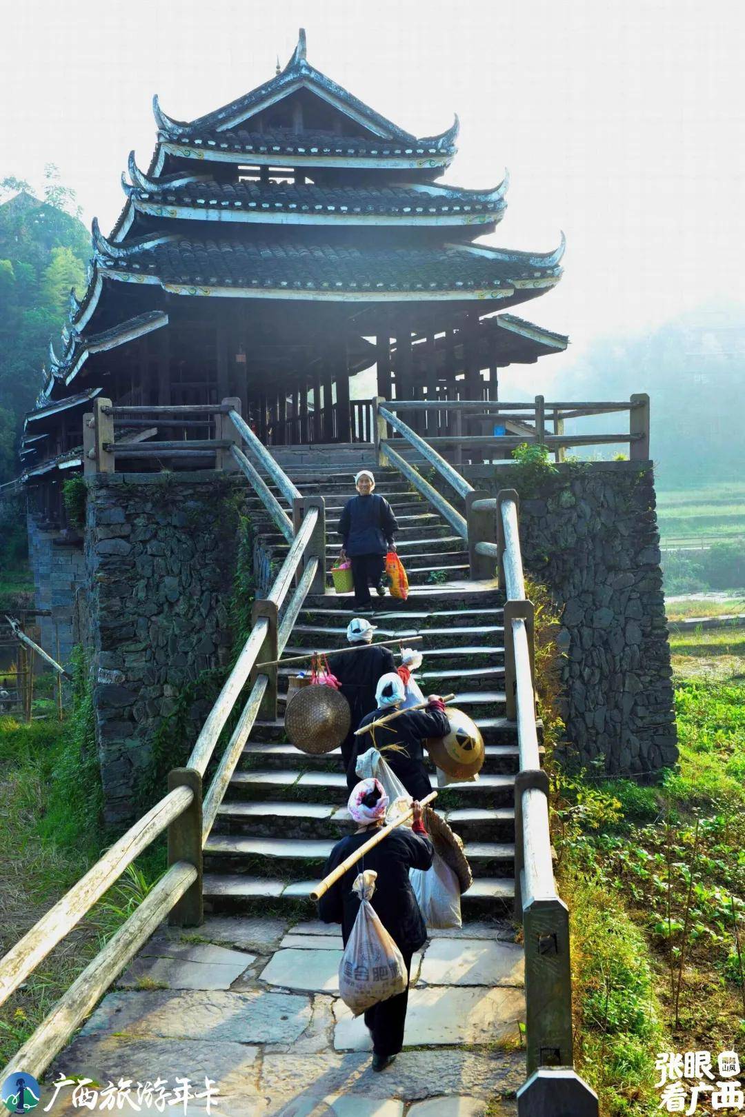 广西旅游年卡 | 艳说风雨桥,遇见侗乡情!_程阳