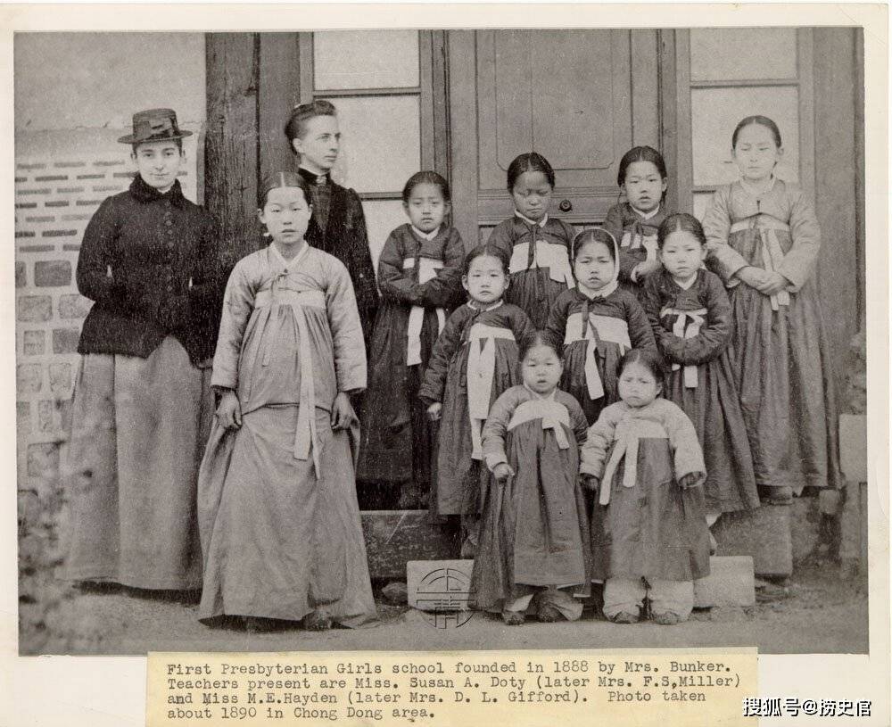 老照片,一百多年前朝鲜人的生活情景