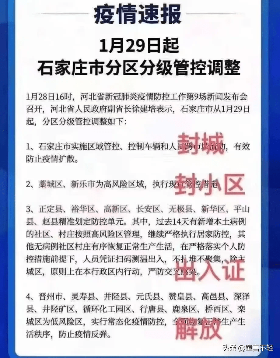 石家庄解封,我们还能回家过年吗?