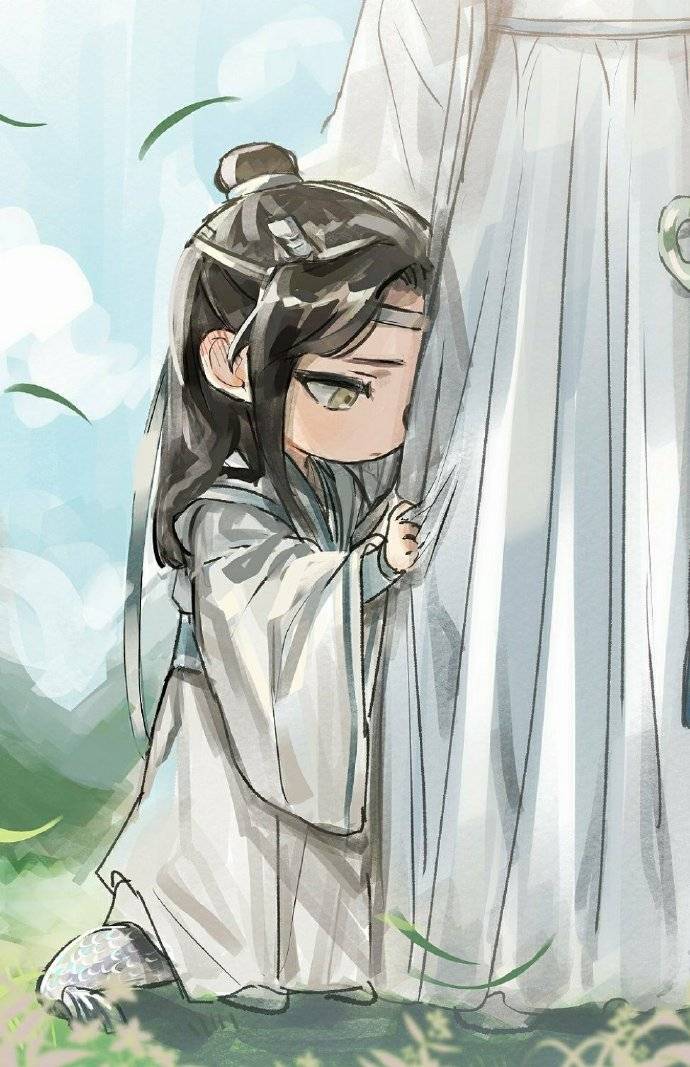 原创《魔道祖师》精美壁纸,想看你笑,想和你闹,想拥你入我怀抱