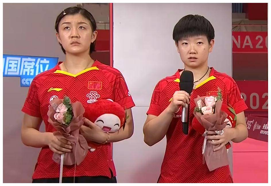 陈梦领奖台上全程黑脸,因为她在怨恨一个人!
