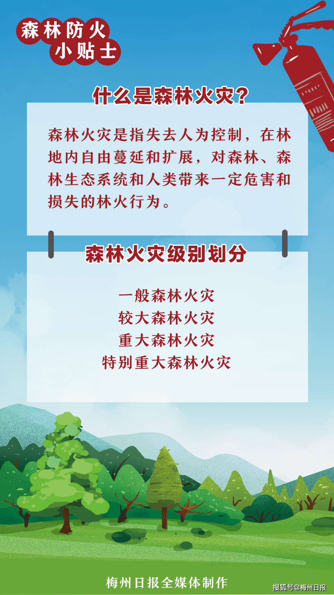 森林防火靠大家"……走马梅州市各地镇村,各类森林防火宣传标语随处