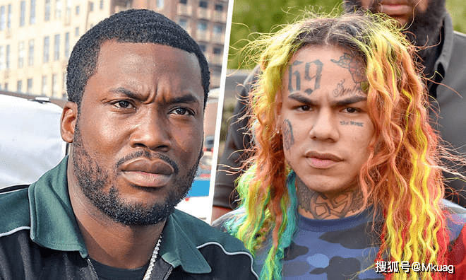 6ix9ine 与 meek mill开始第三轮对抗!meek mill:已出歌diss