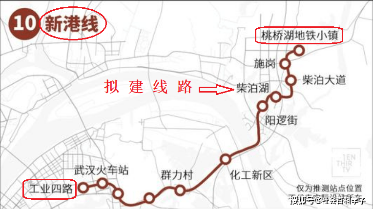 武汉市轨道交通第四期线路建设规划方案中,包含了线路长约30.